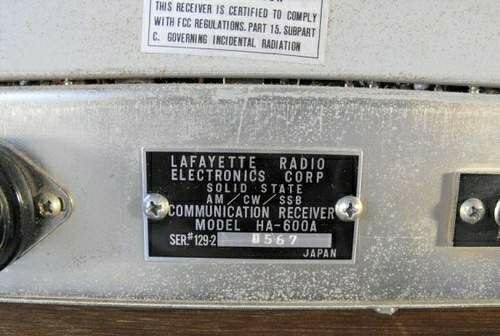 Lafayette HA-600A